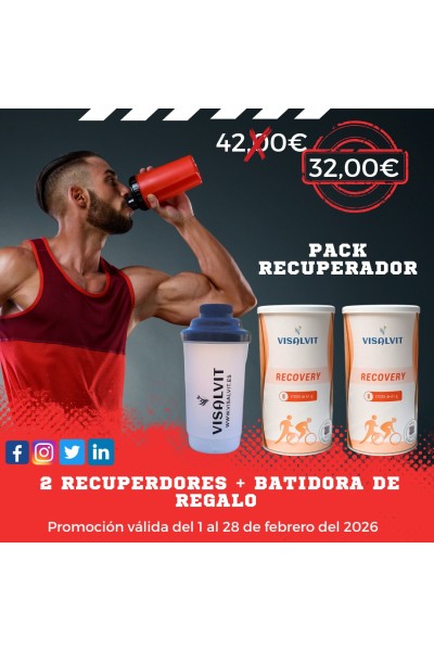 Recovery Chocolate 13 g Proteína + Shaker de Regalo | Oferta Especial
